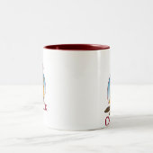 Canuck 100% zweifarbige tasse (Mittel)