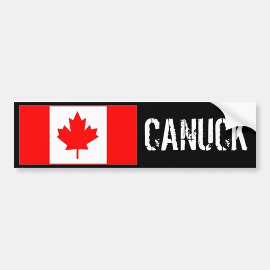 Canuck Autoaufkleber (Vorne)