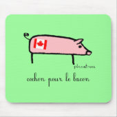 Canuck cochon mousepad (Vorne)