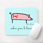 Canuck cochon mousepad (Mit Mouse)