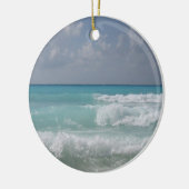 Canun bewegt Verzierung wellenartig Keramikornament (Links)