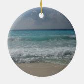 Canun bewegt Verzierung wellenartig Keramikornament (Hinten)