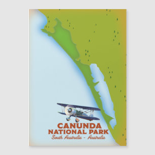 Canunda National park South australia Karte