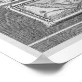 Canute the Great (d.1035) King of England, Denmark Poster (Ecke)