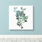 Canvas Allah design islam Leinwanddruck (Insitu (Holzboden))