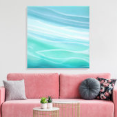 Canvas am Ufer Leinwanddruck (Insitu (Wohnzimmer))