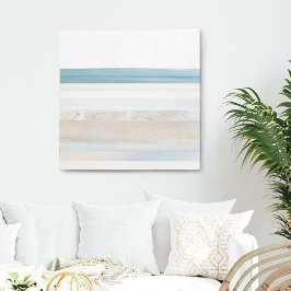 Canvas am Ufer Leinwanddruck