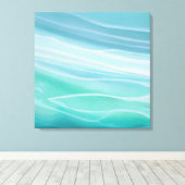 Canvas am Ufer Leinwanddruck (Insitu (Holzboden))