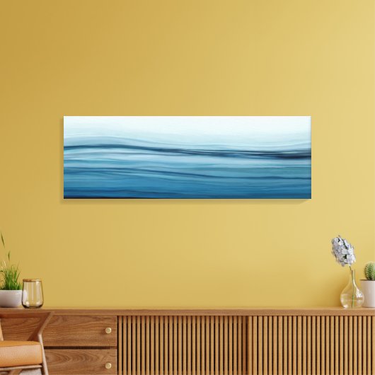 Canvas am Ufer Leinwanddruck (Insitu (Wohnzimmer))