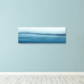 Canvas am Ufer Leinwanddruck (Insitu (Holzboden))