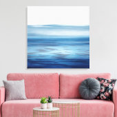 Canvas am Ufer Leinwanddruck (Insitu (Wohnzimmer))