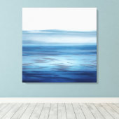 Canvas am Ufer Leinwanddruck (Insitu (Holzboden))