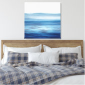 Canvas am Ufer Leinwanddruck (Insitu (Schlafzimmer))