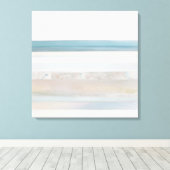 Canvas am Ufer Leinwanddruck (Insitu (Holzboden))