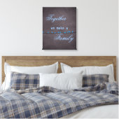 Canvas-Anführungszeichen Leinwanddruck (Insitu (Schlafzimmer))