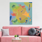 canvas animals cow chicken leinwanddruck (Insitu (Wohnzimmer))