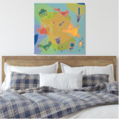 canvas animals cow chicken leinwanddruck (Insitu (Schlafzimmer))