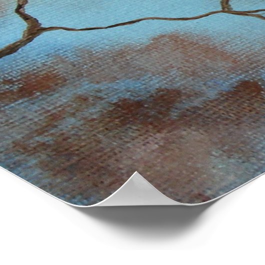 Canvas-Anschlüsse aus Originalgemälde Poster (Ecke)