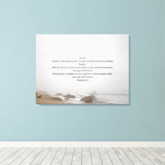 CANVAS ART AND DESIGN STYLE LEINWANDDRUCK (Insitu (Holzboden))