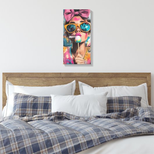 Canvas Art Leinwanddruck (Insitu (Schlafzimmer))