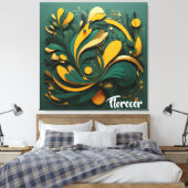 Canvas Arte Biodiversidad Viva Leinwanddruck (Insitu (Schlafzimmer))