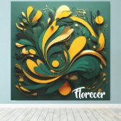 Canvas Arte Biodiversidad Viva Leinwanddruck (Insitu (Holzboden))