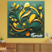 Canvas Arte Biodiversidad Viva Leinwanddruck (Insitu (Wohnzimmer))