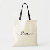 Canvas bags for bridesmaids Personalized gift bags Tragetasche (Vorne)