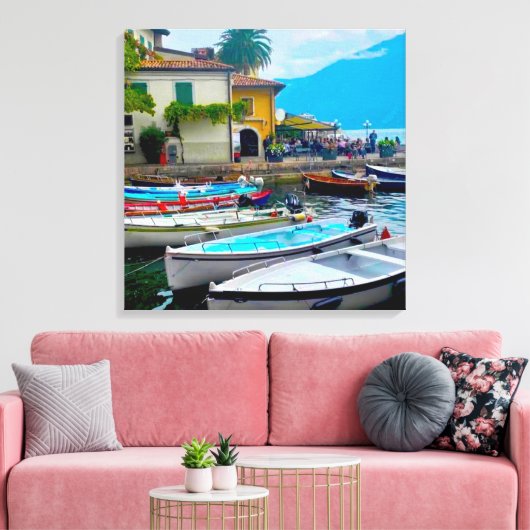 Canvas Beach Leinwanddruck (Insitu (Wohnzimmer))