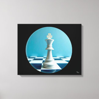 Canvas Chess Leinwanddruck