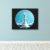 Canvas Chess Leinwanddruck (Insitu (Holzboden))