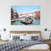 Canvas de Venedig Print Leinwanddruck (Insitu (Schlafzimmer))