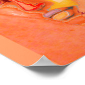 Canvas-Druck "Ethnischer Funk" Poster (Ecke)