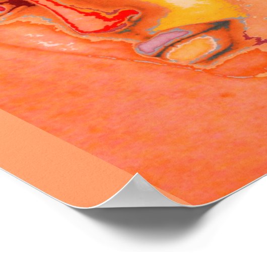 Canvas-Druck "Ethnischer Funk" Poster (Ecke)