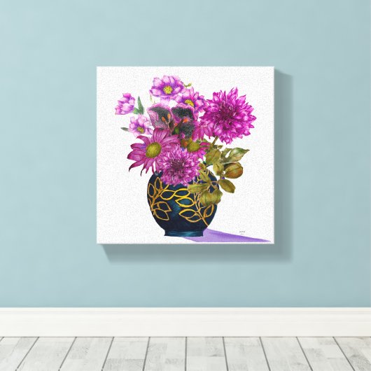 Canvas-Druck Leinwanddruck (Insitu (Holzboden))