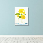 Canvas-Druck Leinwanddruck (Insitu (Holzboden))