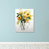 Canvas-Druck Leinwanddruck (Insitu (Holzboden))