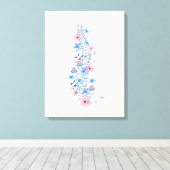 Canvas-Druck Leinwanddruck (Insitu (Holzboden))