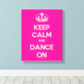 Canvas-Druck Leinwanddruck (Insitu (Holzboden))