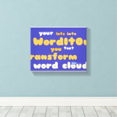 Canvas-Druck Leinwanddruck (Insitu (Holzboden))