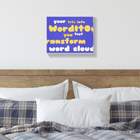 Canvas-Druck Leinwanddruck (Insitu (Schlafzimmer))