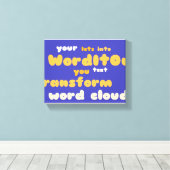 Canvas-Druck Leinwanddruck (Insitu (Holzboden))