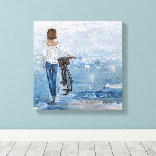 Canvas-Druck von Ursprungsöl auf Leinwand (Insitu (Holzboden))