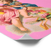 CANVAS DRUCKPOSTER VIKTORIANISCHE ERA CUPID POSTER (Ecke)