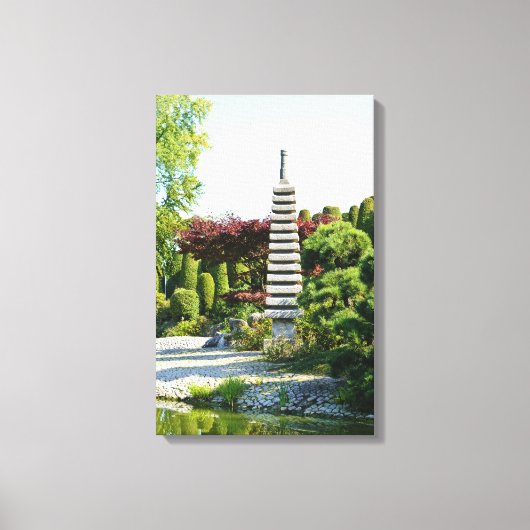 Canvas Garden Leinwanddruck (Vorderseite)