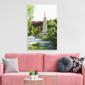 Canvas Garden Leinwanddruck (Insitu (Wohnzimmer))