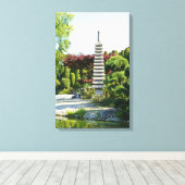 Canvas Garden Leinwanddruck (Insitu (Holzboden))