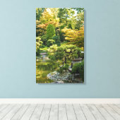 Canvas Garden Leinwanddruck (Insitu (Holzboden))