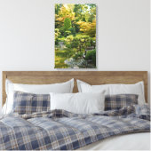 Canvas Garden Leinwanddruck (Insitu (Schlafzimmer))