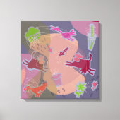 Canvas happy cows leinwanddruck (Vorderseite)